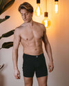 Heren - Anti Zweet Boxers-Wit-M-Fibershirts color__zwart